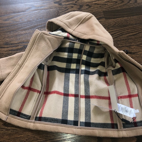 Burberry Baby Boy's &Little Boy's Wool Duffle Coat - Picture 6 of 16